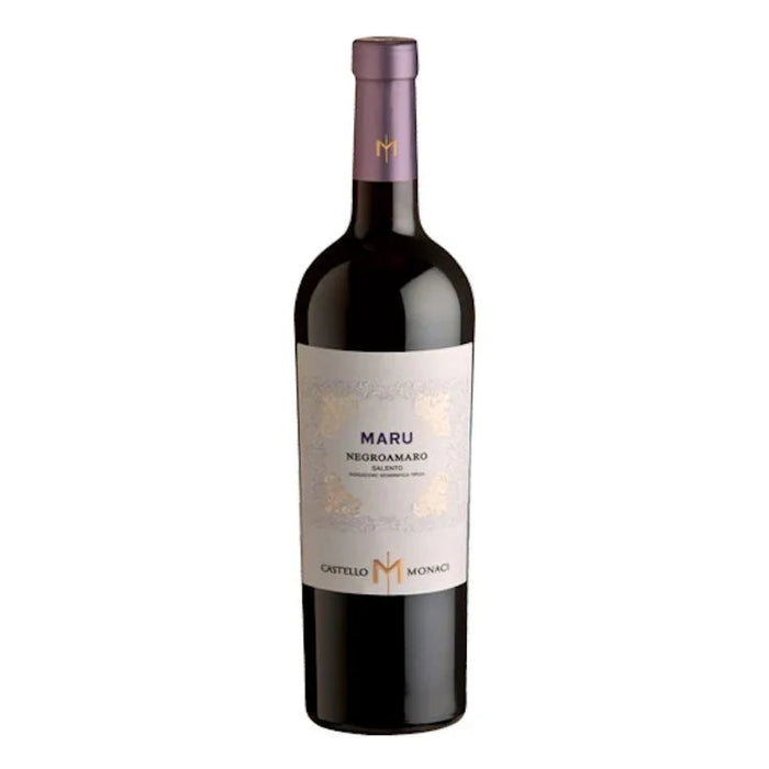 Maru Negroamaro Salento IGT 2022 Castello Monaci 0,75L — Vino Rosso Puglia Negroamaro