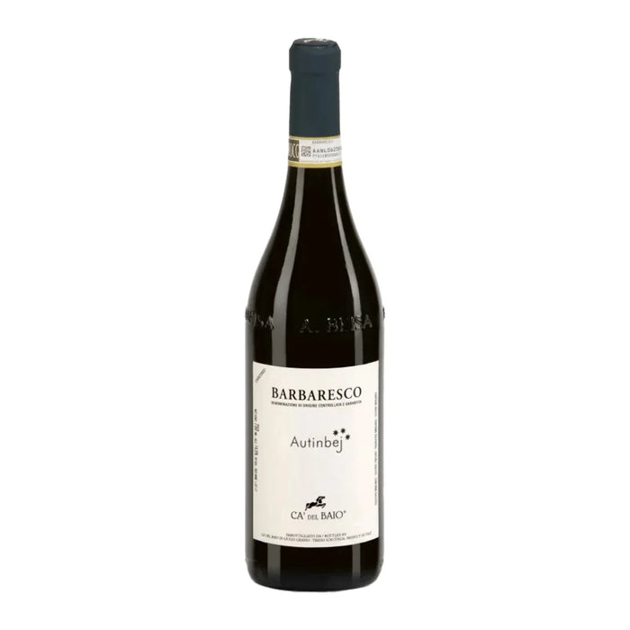 Barbaresco DOCG Autinbej 2022 Ca' del Baio 0,75L — Vino Rosso Piemonte Nebbiolo