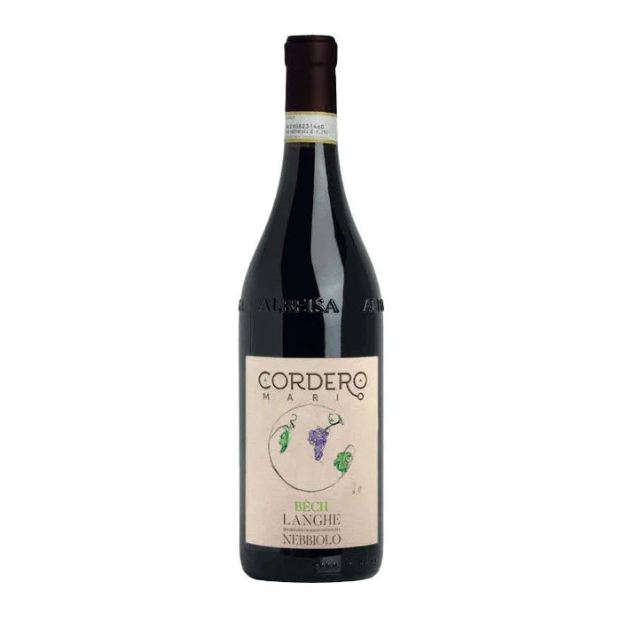 Bech Langhe DOC Nebbiolo 2023 Cordero Mario 0,75L — Vino Rosso Piemonte