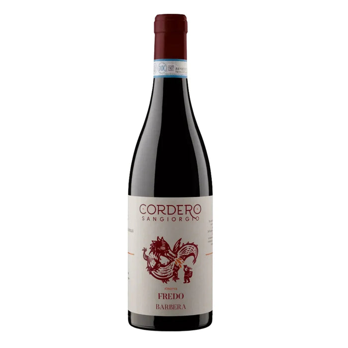 Riserva Fredo Barbera Oltrepò Pavese DOC 2023 Cordero San Giorgio 0,75L — Vino Rosso Piemonte Barbera