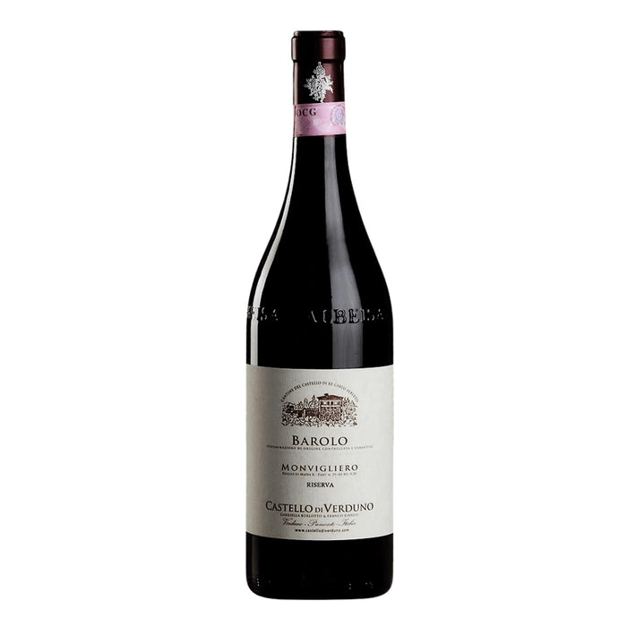 Barolo DOCG Monvigliero Riserva 2015 Castello di Verduno 0,75L — Vino Rosso Piemonte Nebbiolo