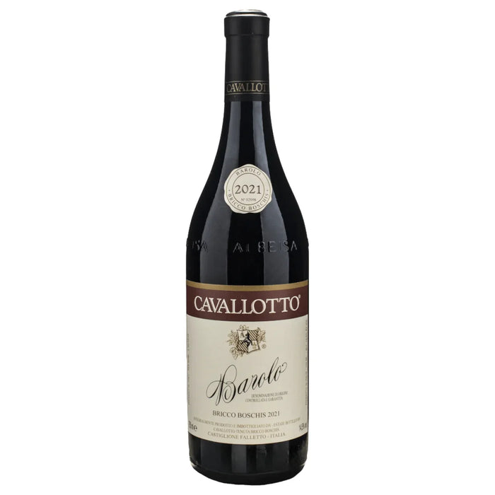 Barolo DOCG Bricco Boschis 2021 Cavallotto 0,75L — Vino Rosso Piemonte Nebbiolo