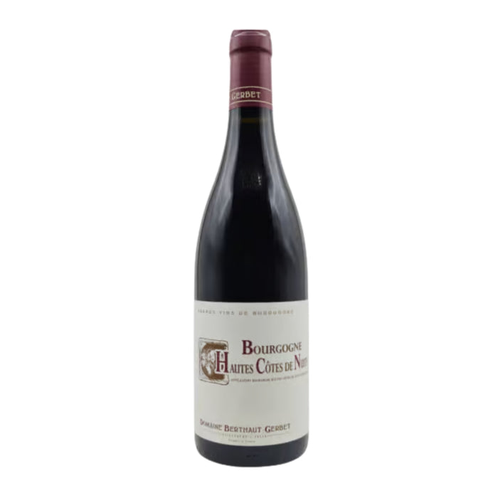 Bourgogne Hautes-Côtes de Nuits AOC 2020 Domaine Berthaut-Gerbet 0,75L — Vino Rosso Borgogna Pinot Nero