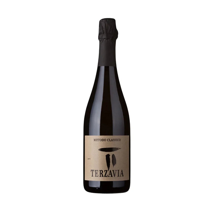 Terzavia Metodo Classico Brut Nature Sicilia DOP 2022 De Bartoli 0,75L — Spumante Sicilia