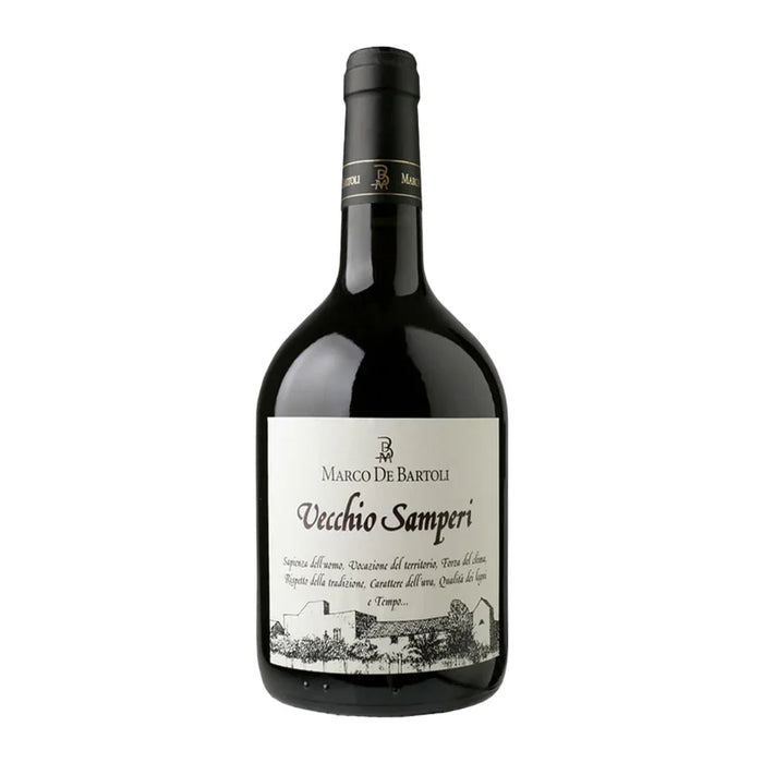 Vecchio Samperi Perpetuo De Bartoli 0,5L — Vino Liquoroso Sicilia — Invecchiamento Perpetuo