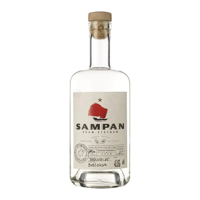 Sampan Rum Vietnam Distillerie d'Indochine 0,7L — Rum Vietnamita