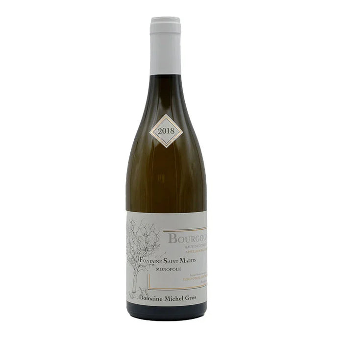 Hautes Côtes de Nuits Blanc AOC 2021 Domaine Michel Gros 0,75L — Vino Bianco Borgogna Chardonnay