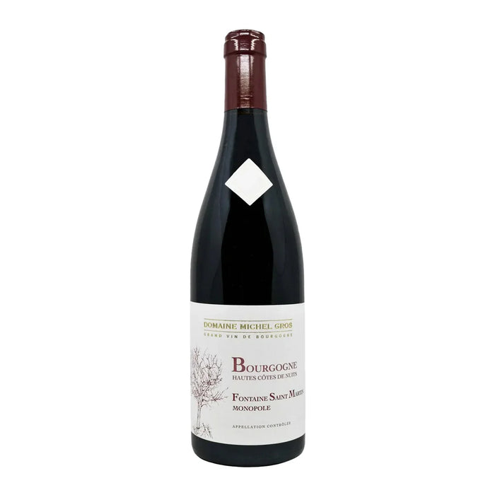 Hautes Côtes de Nuits AOC Fontaine St. Martin Monopole 2021 Domaine Michel Gros 0,75L — Vino Rosso Borgogna Pinot Nero
