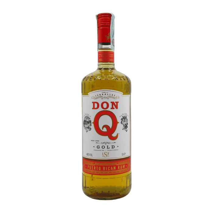 Don Q Rum Gold Puerto Rican 1L — Rum Oro Porto Rico