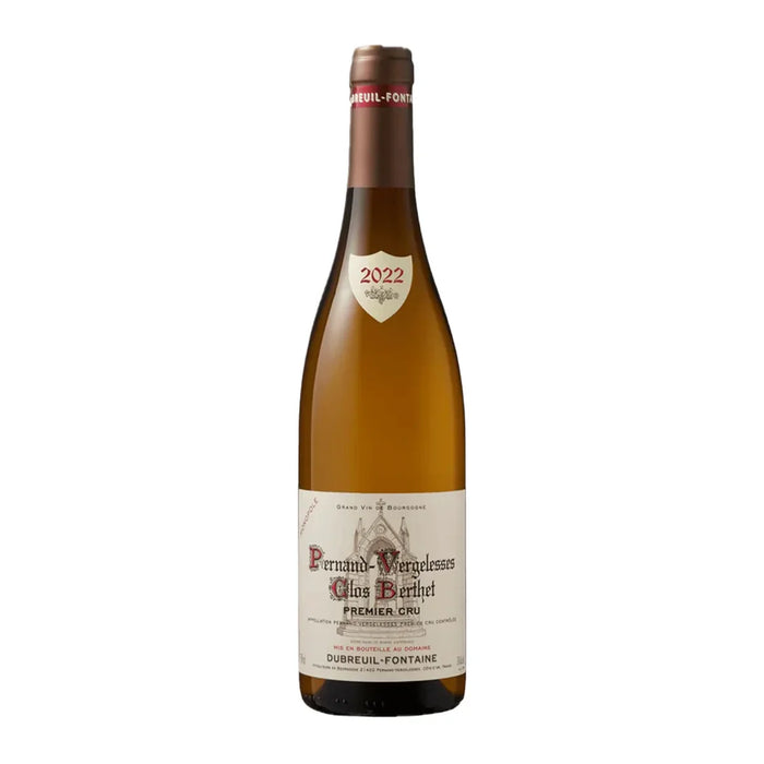 Pernand-Vergelesses 1er Cru Clos Berthet 2022 Dubreuil-Fontaine 0,75L — Vino Bianco Borgogna Chardonnay