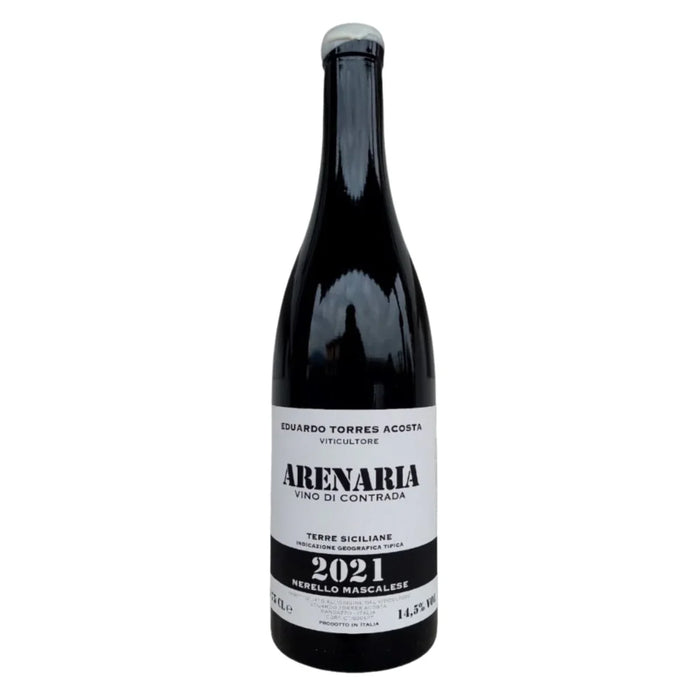 Arenaria Vino di Contrada Rosso IGT 2021 Eduardo Torres Acosta 0,75L — Vino Rosso Sicilia