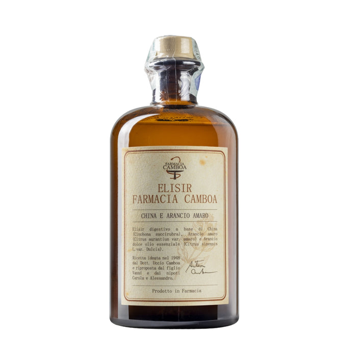 Elisir China e Arancio Amaro Farmacia Camboa 5L — Amaro Italiano — Ricetta Storica