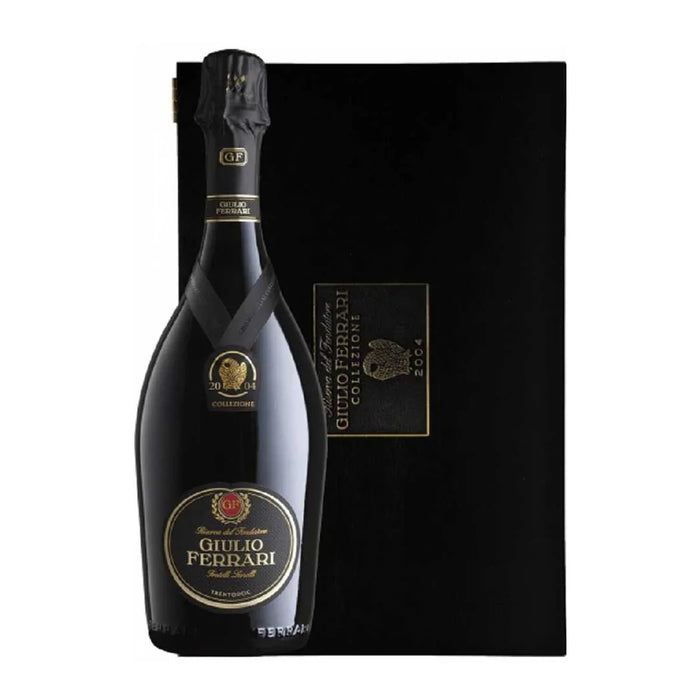 Trentodoc DOCG Riserva del Fondatore Giulio Ferrari 2004 Ferrari 1,5L Magnum — Spumante Trentino — Affinato 20 Anni