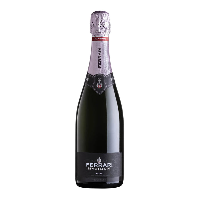 Trento DOC Brut Rosé Maximum Ferrari 0,75L — Spumante Rosato Trentino