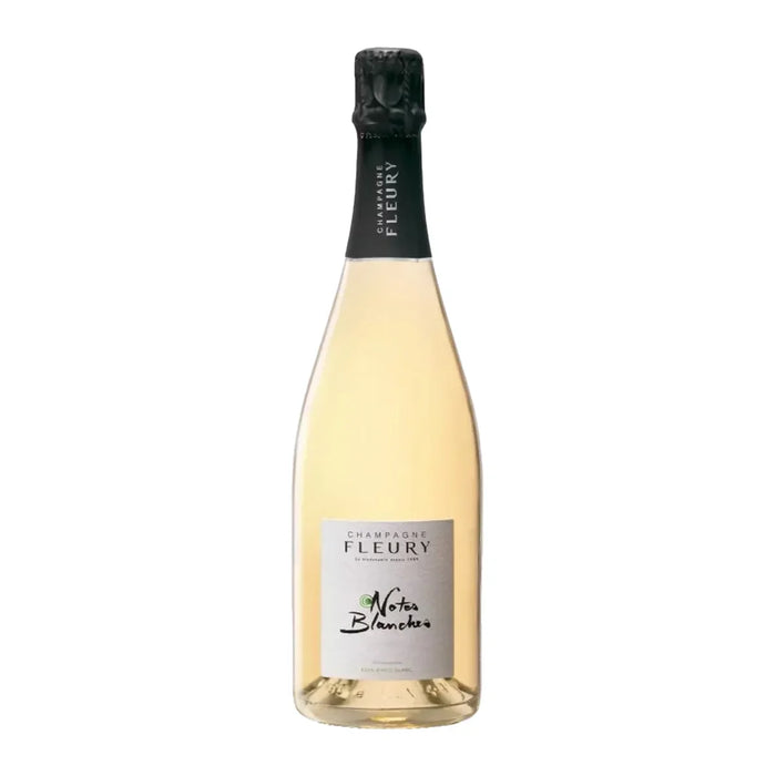 Champagne AOC Notes Blanches Brut Nature Fleury 0,75L — Champagne Blanc de Blancs