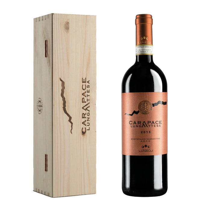 Montefalco Sagrantino DOCG Carapace Lunga Attesa 2015 Tenute Lunelli 0,75L — Vino Rosso Umbria Sagrantino