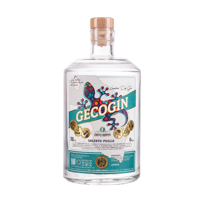 Geco Gin London Dry 0,7L — Gin Italiano