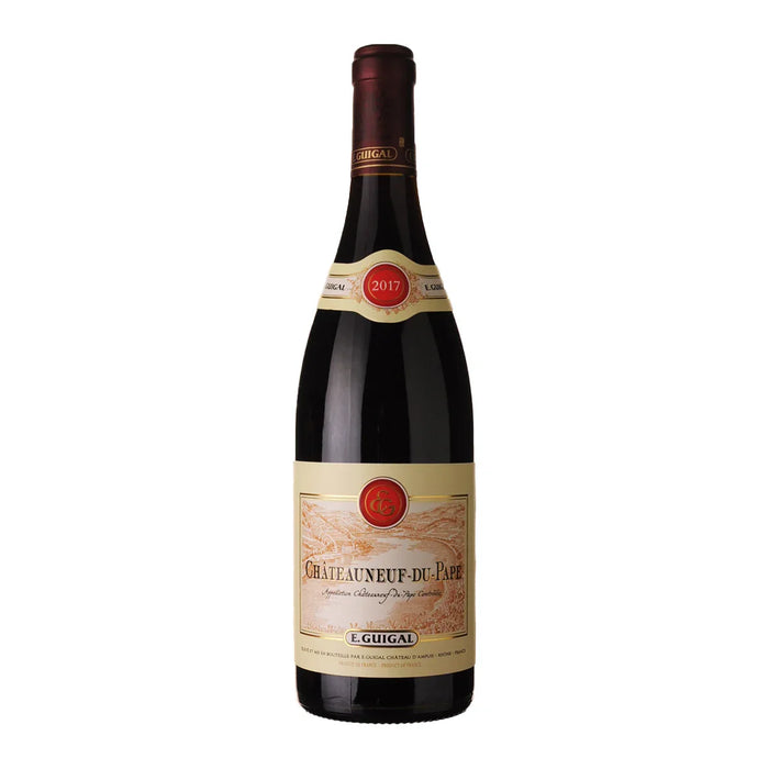 Châteauneuf-du-Pape AOC Rouge 2017 Guigal 0,75L — Vino Rosso Rhône Grenache