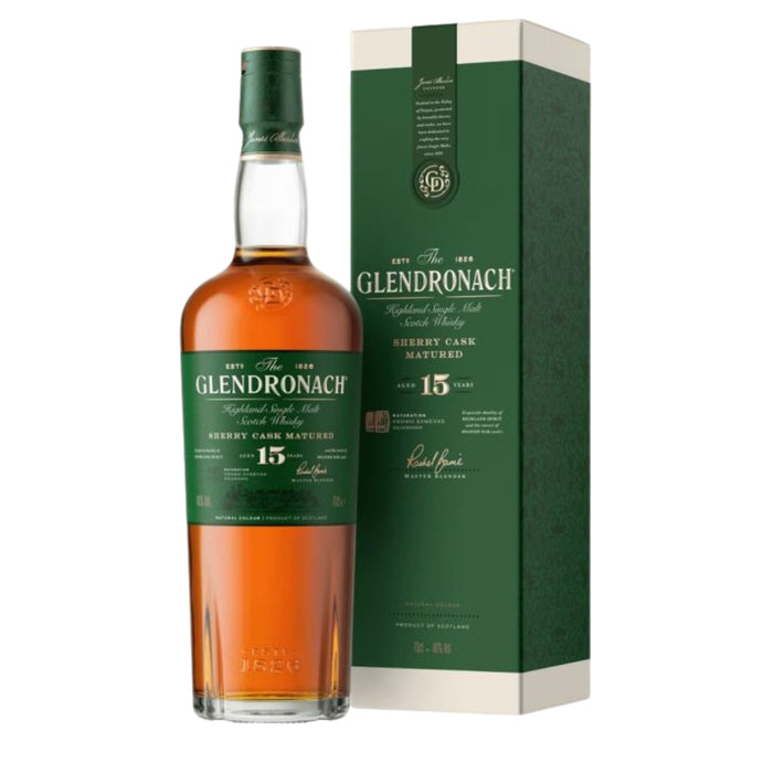 Glendronach 15 Years Old Single Malt Scotch Whisky 0,7L — Highland