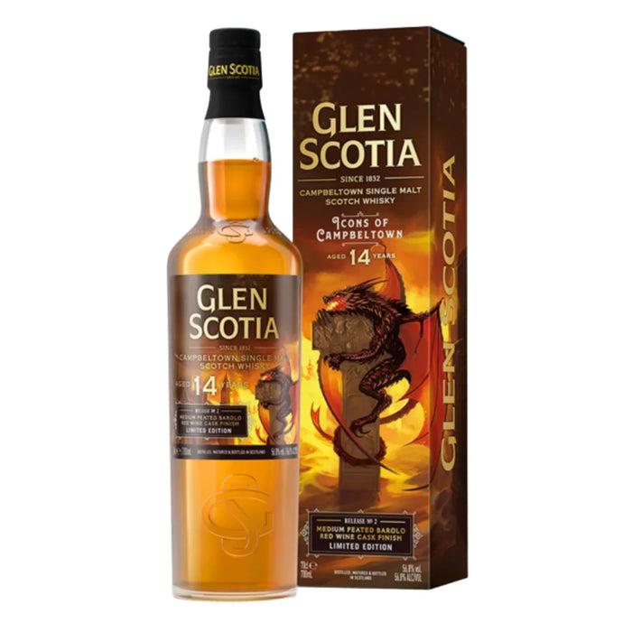 The Dragon Icons of Campbeltown 14 Years Glen Scotia 0,7L — Single Malt Scotch Whisky Campbeltown