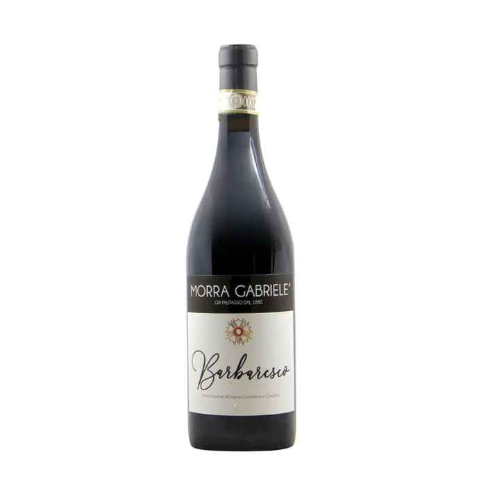 Barbaresco DOCG 2022 Gabriele Morra 0,75L — Vino Rosso Piemonte Nebbiolo
