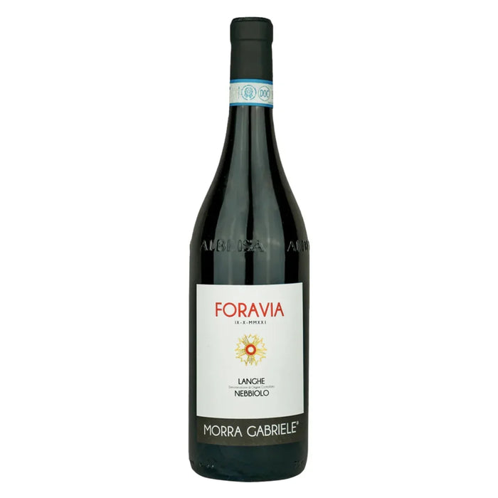 Foravia Langhe Nebbiolo DOC 2023 Gabriele Morra 0,75L — Vino Rosso Piemonte