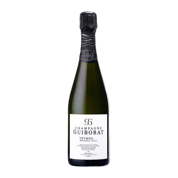 Champagne AOC Tethys Blanc de Blancs Extra Brut Grand Cru 2020 Guiborat 0,75L — Cuvée 100% Chardonnay
