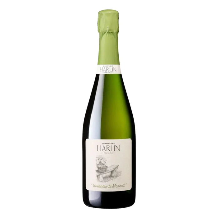 Champagne AOC Les Sentes de Mareuil Blanc de Noirs Extra Brut Harlin Père et Fils 0,75L — Cuvée Pinot Noir
