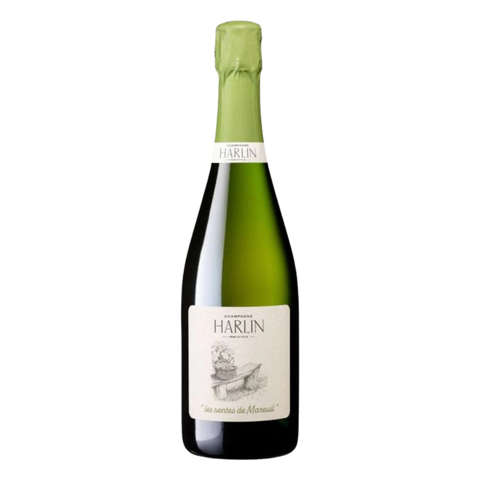 Champagne AOC Les Sentes de Mareuil Blanc de Noirs Extra Brut Harlin Père et Fils 0,75L — Cuvée Pinot Noir
