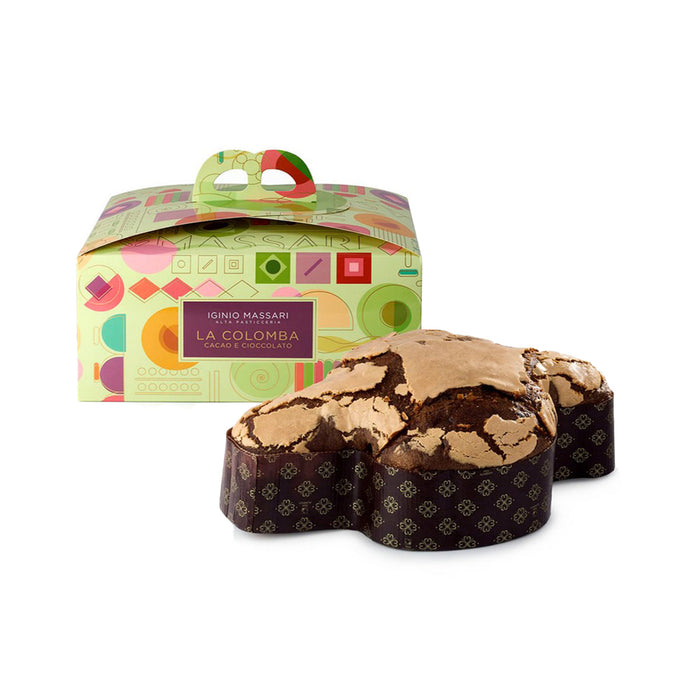Colomba Cacao e Cioccolato 750gr - Massari Iginio