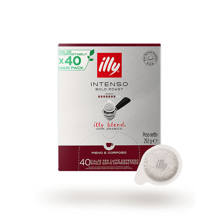 Illy Caffe in cialde monodose tostato intenso 40 pz