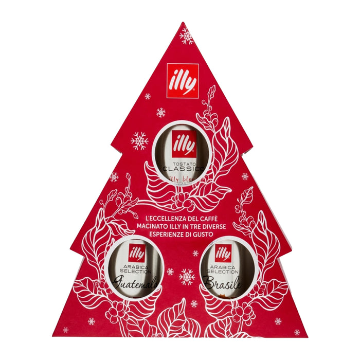 Illy Caffè Natale Confezione Albero 125 gr