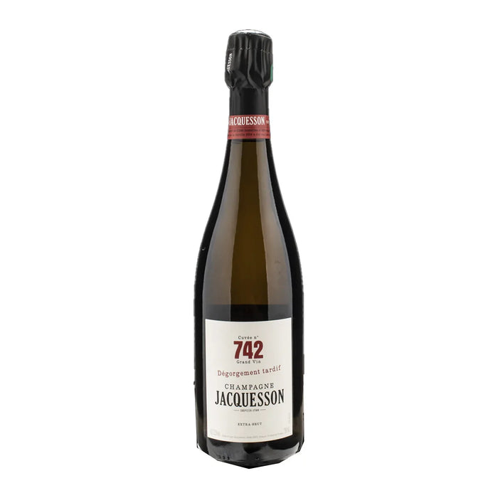 Champagne AOC Cuvée n. 742 Dégorgement Tardif Jacquesson 0,75L — Champagne Brut Nature