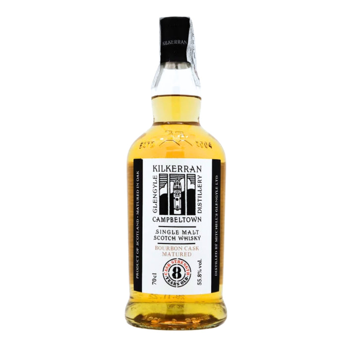 Kilkerran 8 Years Old Single Malt Scotch Whisky Bourbon Cask 0,7L — Campbeltown