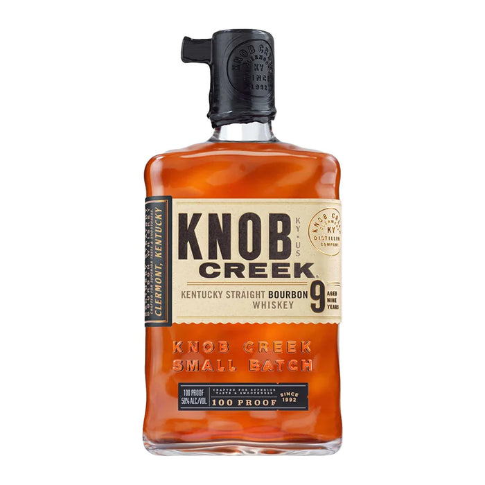 Knob Creek 9 Years Old Bourbon Whiskey 0,7L — Bourbon Kentucky — 100 Proof