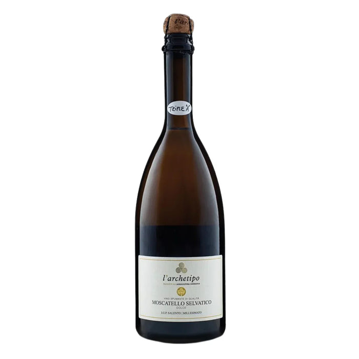Moscatello Selvatico Salento IGP 2025 L'Archetipo 0,75L — Spumante Dolce Puglia — Moscato