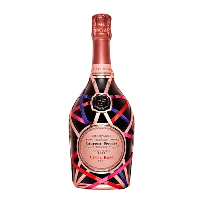 Champagne Rosè Cuvèe Gabbia Latta Jacket Ribbons - Laurent Perrier