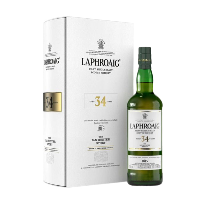 Laphroaig 34 Anni – The Ian Hunter Story (Book 5)