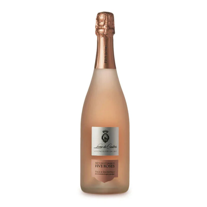Five Roses Metodo Classico 2020 Leone de Castris 0,75L — Spumante Rosato Puglia