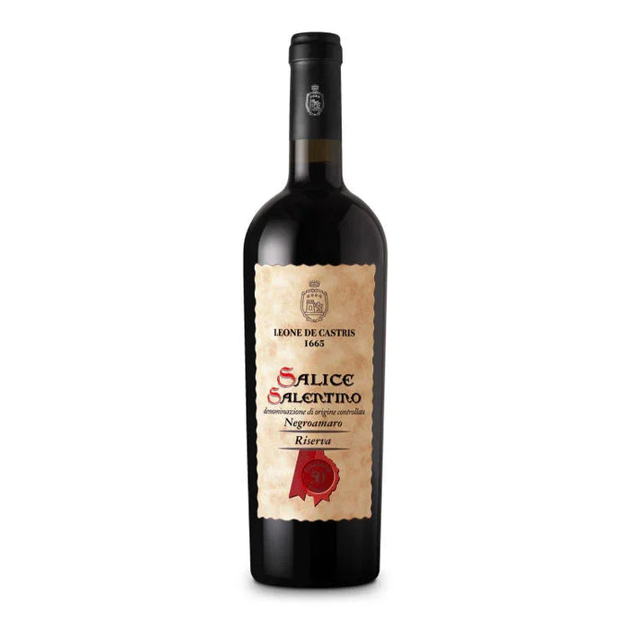 Salice Salentino DOC Riserva 2019 Leone de Castris 0,75L — Vino Rosso Puglia Negroamaro