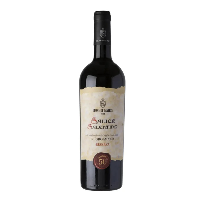 Salice Salentino DOC Riserva 2021 Leone de Castris 0,75L — Vino Rosso Puglia Negroamaro