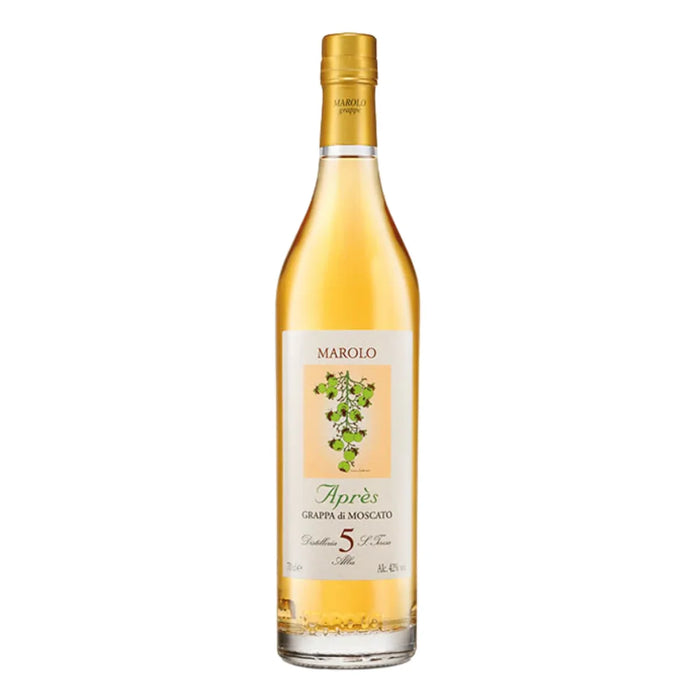 Marolo Grappa Moscato 5 Anni 0,7L — Grappa Piemonte