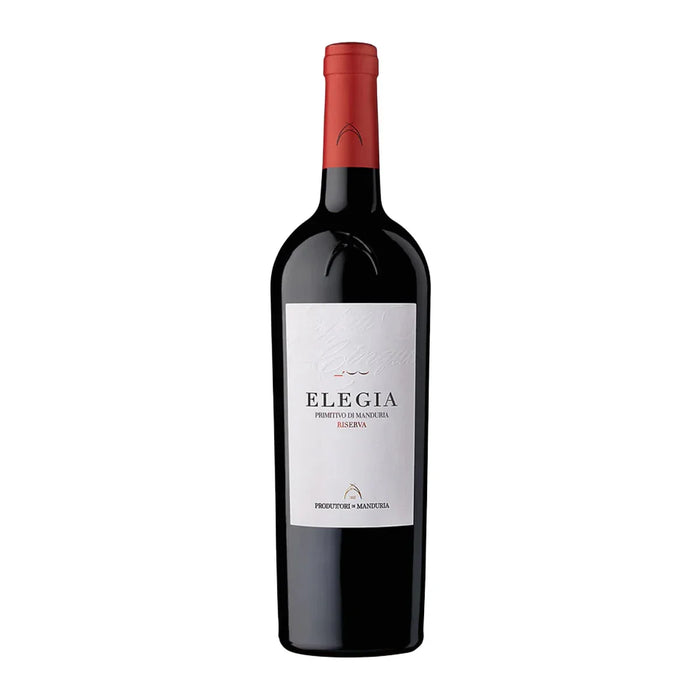 Primitivo di Manduria DOC Riserva Elegia 2021 Produttori di Manduria 0,75L — Vino Rosso Puglia Primitivo