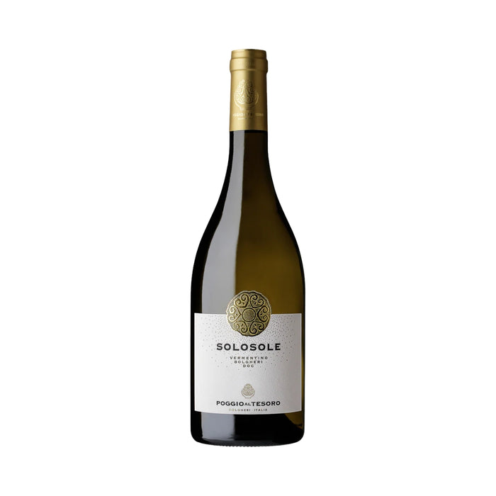 Solosole Bolgheri DOC 2019 Poggio al Tesoro 0,75L — Vino Bianco Toscana Vermentino