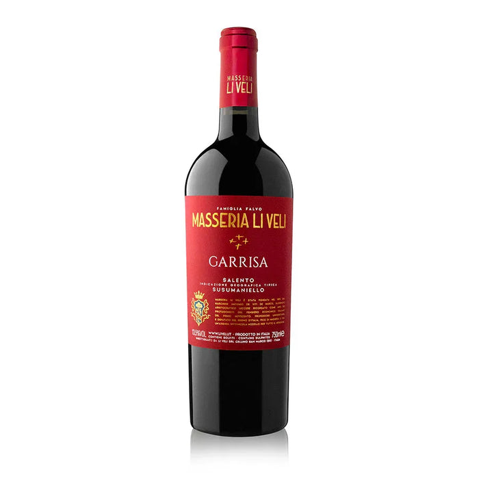 Garrisa Salento IGT Susumaniello 2024 Li Veli 0,75L — Vino Rosso Puglia