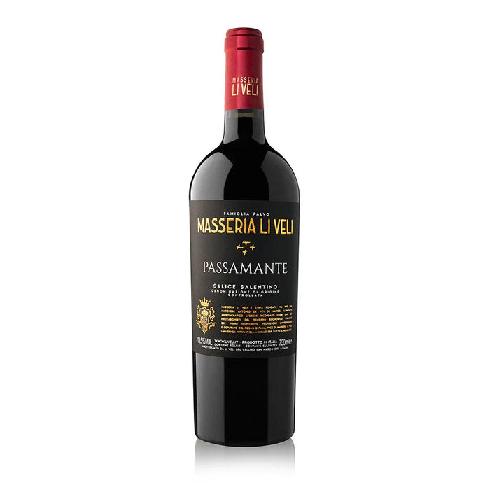Passamante Salice Salentino DOC 2024 Masseria Li Veli 0,75L — Vino Rosso Puglia Primitivo