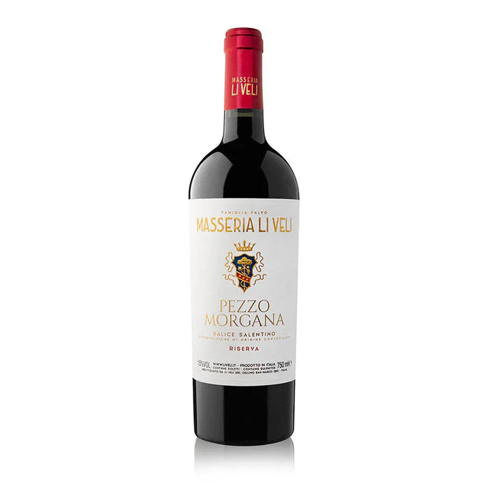 Pezzo Morgana Salice Salentino DOC Riserva 2020 Li Veli 0,75L — Vino Rosso Puglia Negroamaro