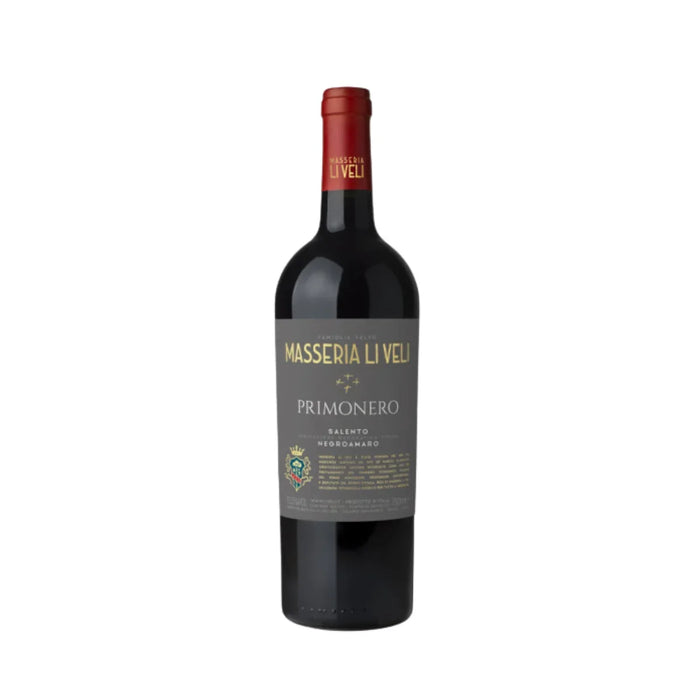 Primonero Negroamaro Salento IGT 2024 Masseria Li Veli 0,75L — Vino Rosso Puglia