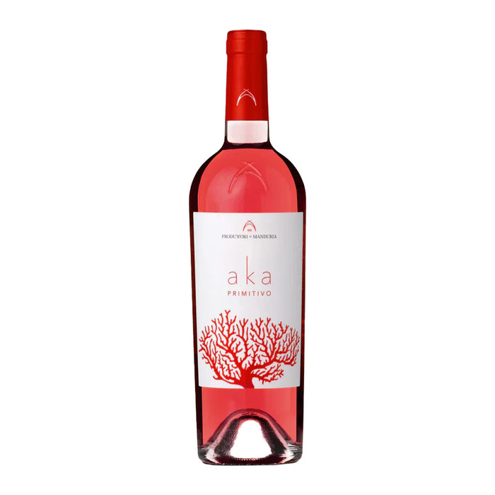 Aka Primitivo Rosato 2024 Produttori di Manduria 0,375L — Vino Rosato Puglia