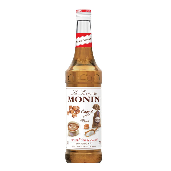 Monin Sciroppo Caramello Salato 0,7L — Sciroppo Aromatico Francese — Caramello Salato